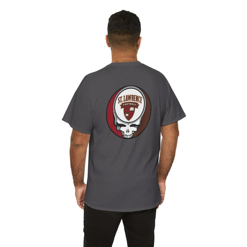 Grateful Dead - Custom St. Lawrence Football #32 Stealie Grateful Dead T-Shirt - StealieShop